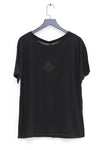 BASERANGE Classic Bamboo Fiber Bamboo Cotton Loose T-shirt Series Collection Round Neck Bottoming Shirt France BAS-TOLO-BL-000-BLACK 24 New Upgrade
